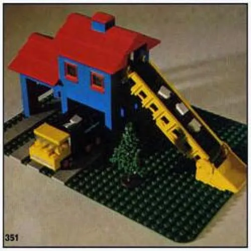 LEGO 351-1 Loader Hopper with Truck