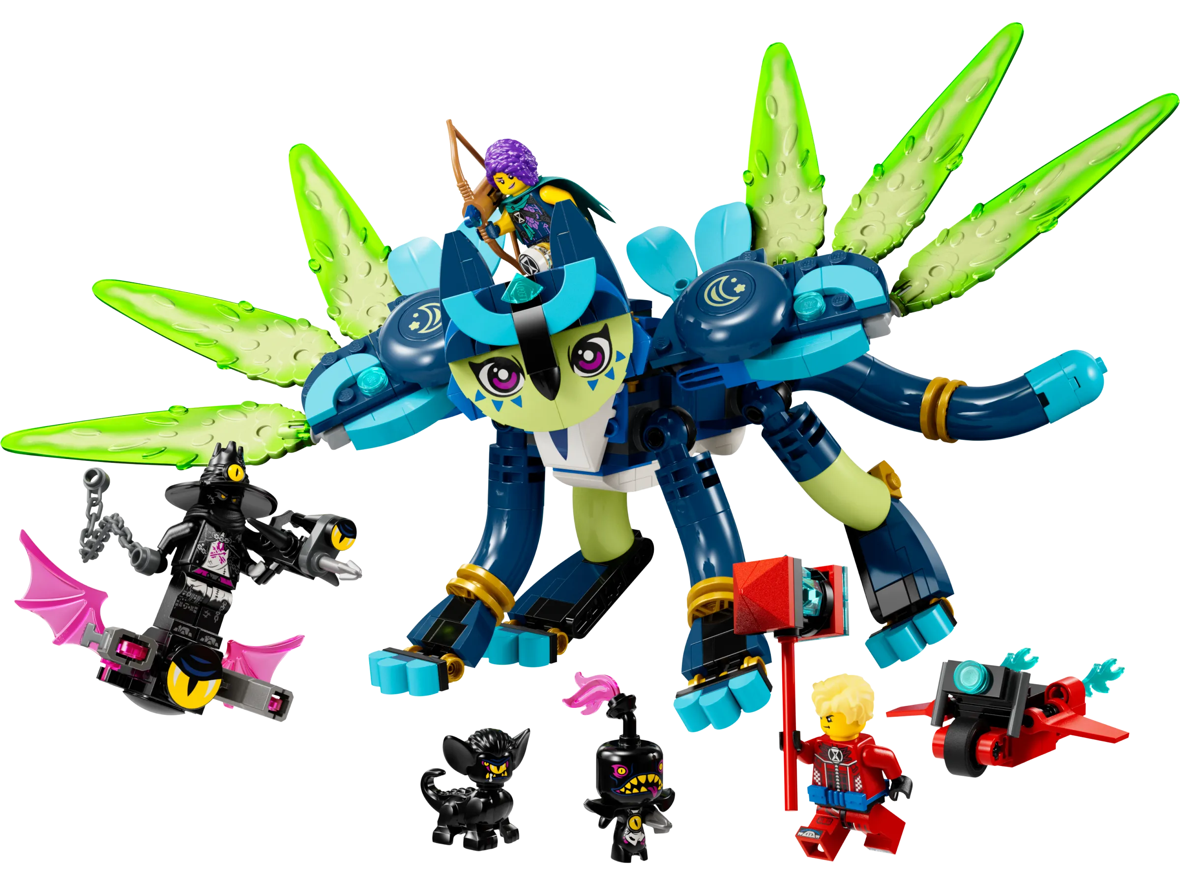 LEGO 71476-1 Zoey and Zian the Cat-Owl
