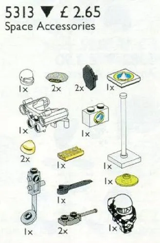 LEGO 5313-1 Space Port Accessories