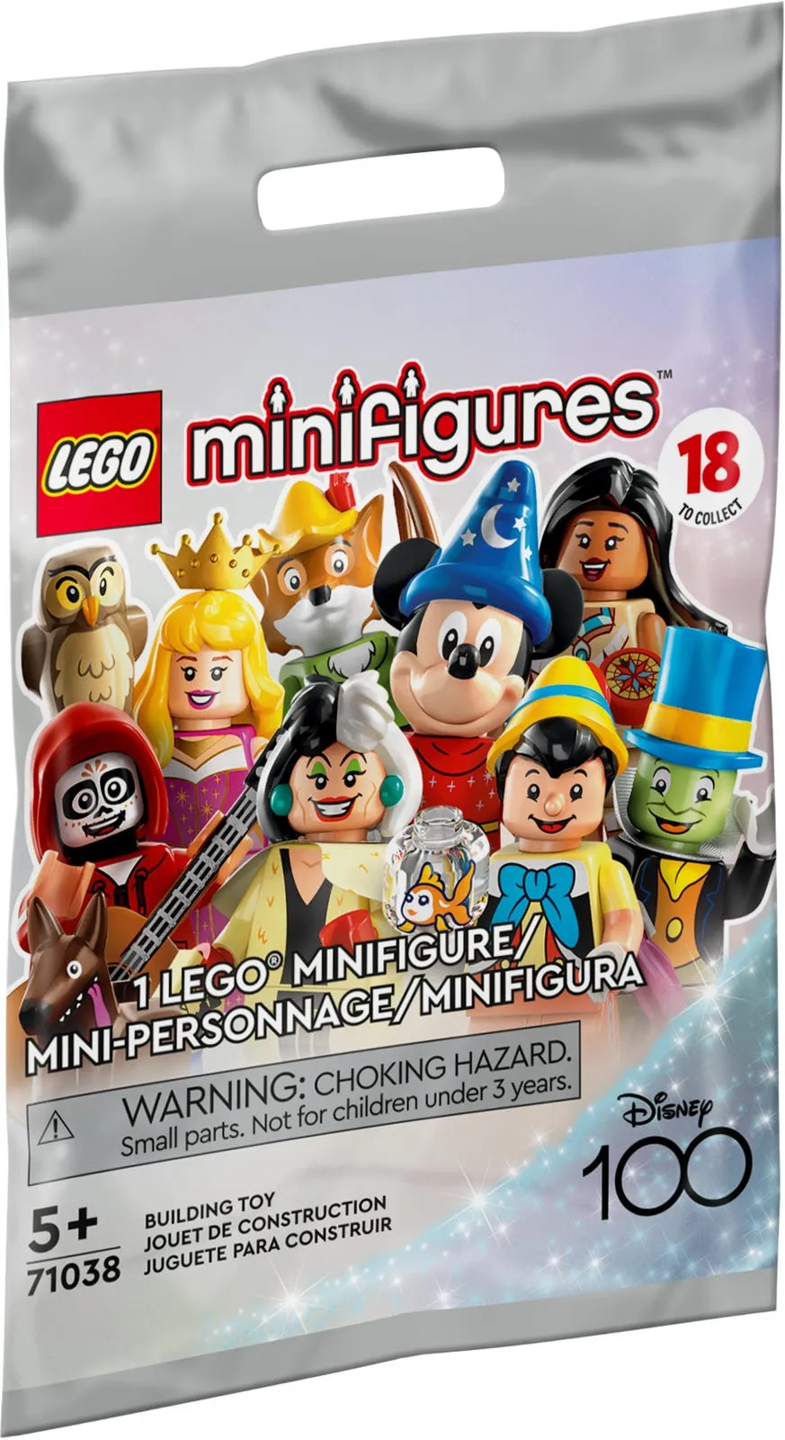 LEGO 71038-0 Disney 100 Series - Random Bag