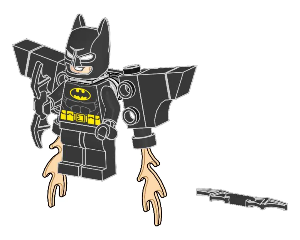 LEGO 212402-1 Batman and Jetpack