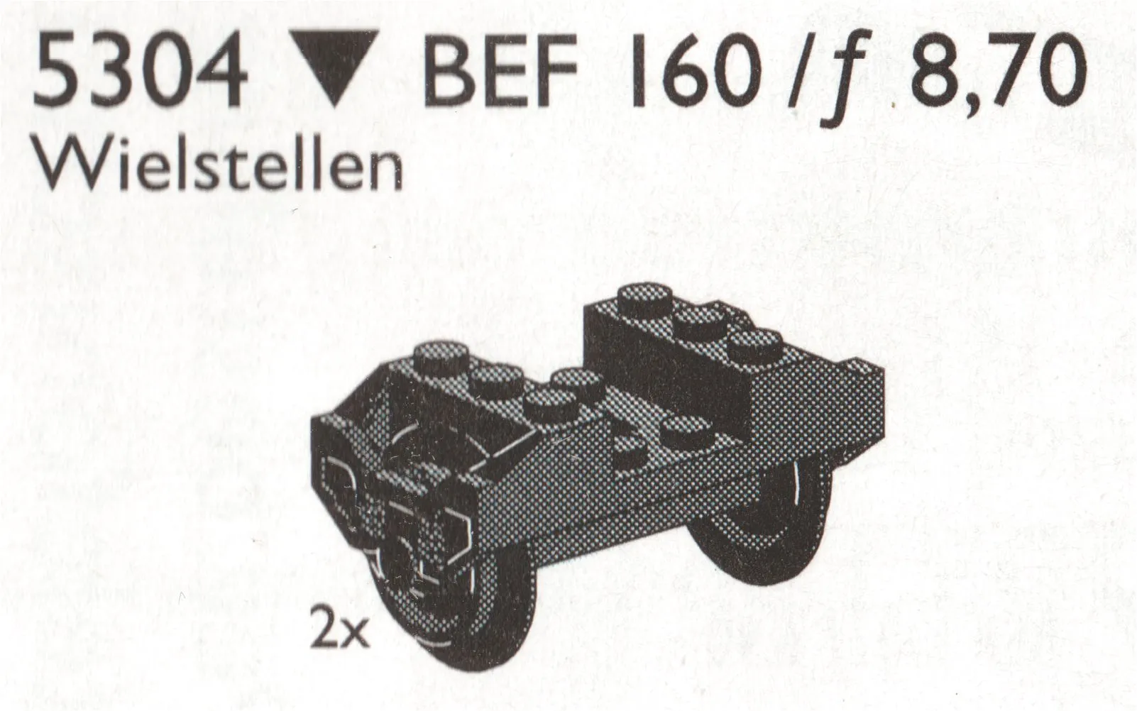 LEGO 5304-1 Wheelsets