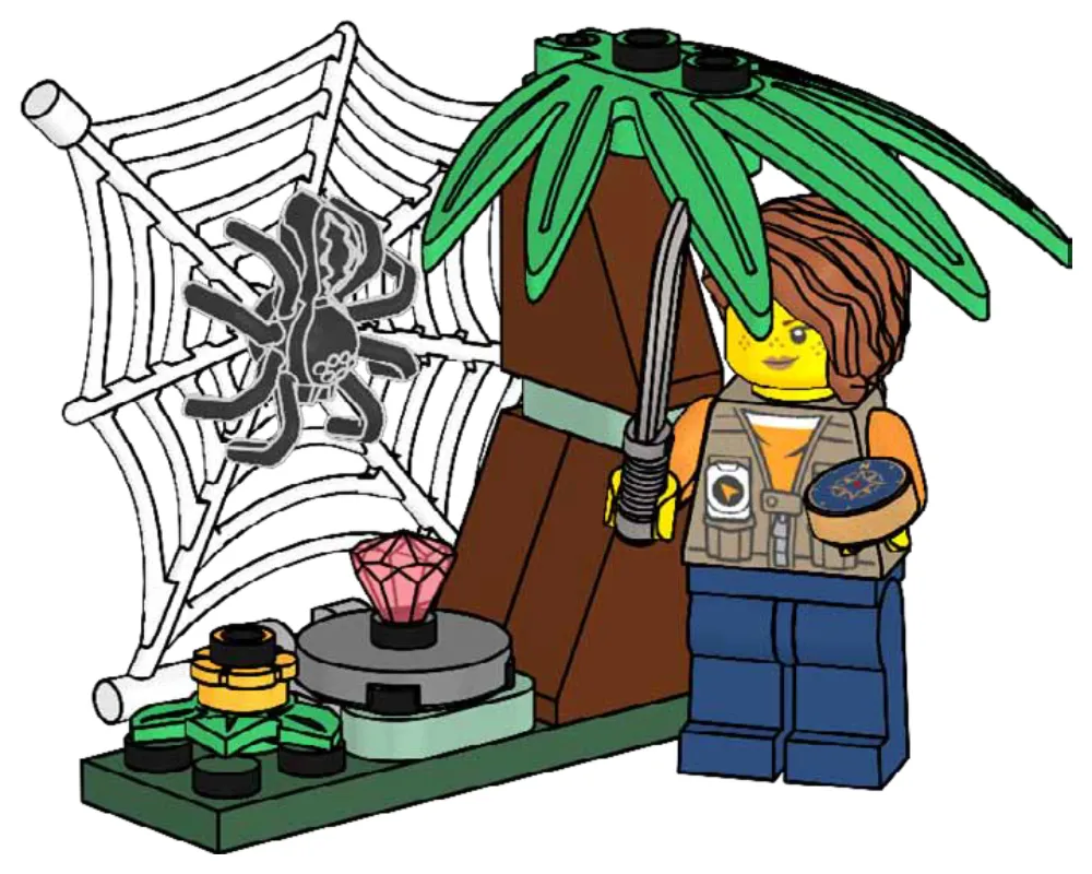 LEGO 952410-1 Jungle Explorer