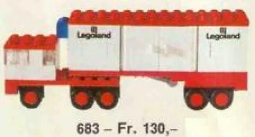 LEGO 683-1 Articulated Lorry