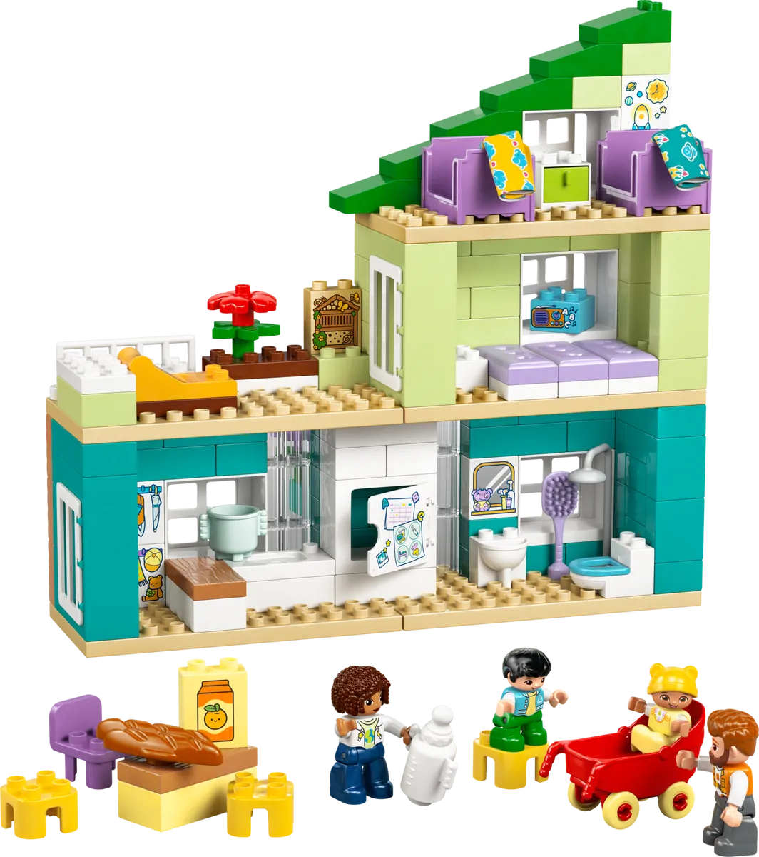 LEGO 10470-1 3 in 1 Modern Family House with Figures