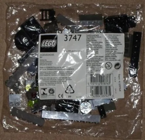 LEGO 3747-1 Locomotive Gray Bricks