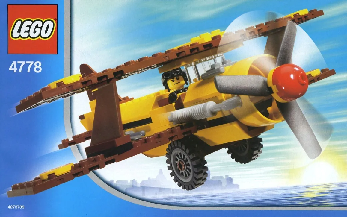 LEGO 4778-1 Desert Biplane