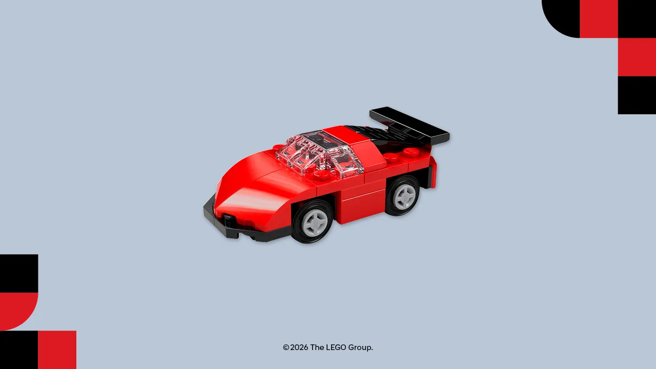 LEGO 6626060-1 Sports Car