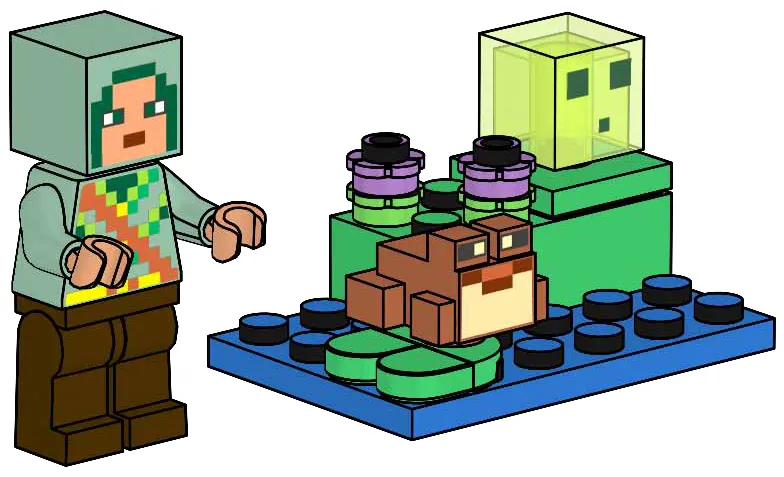 LEGO 662412-1 Hero with Frog and Slime