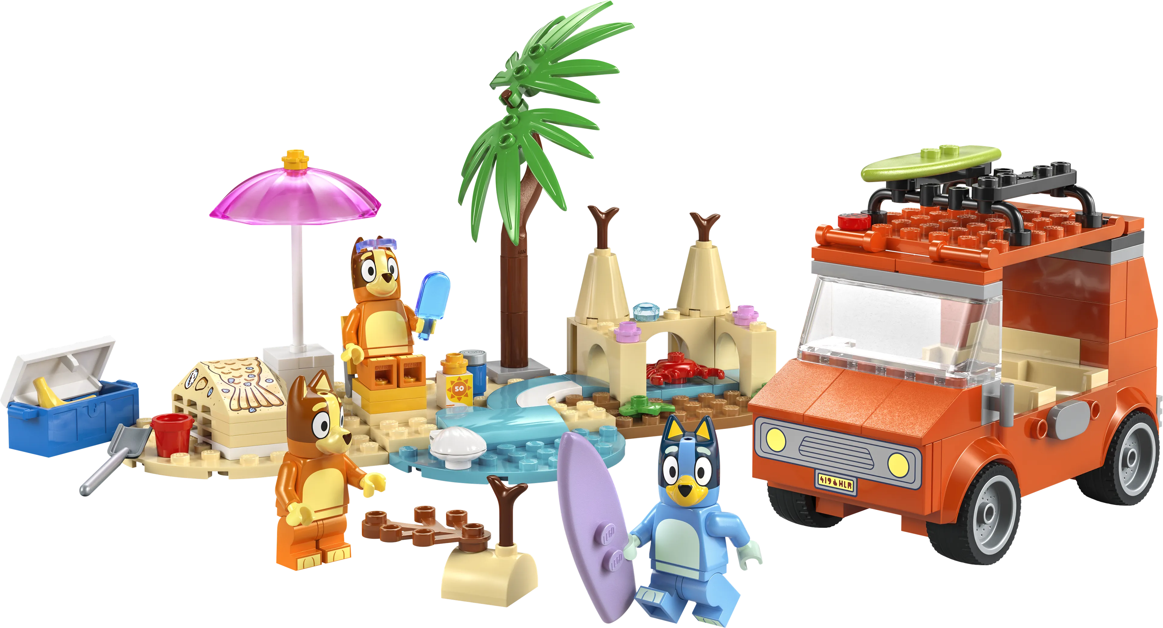 LEGO 11202-1 Bluey’s Beach & Family Car Trip