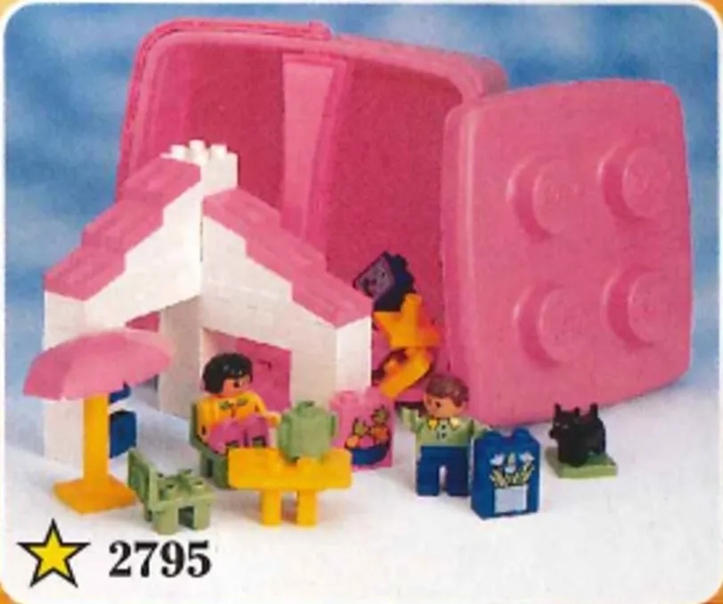LEGO 2795-1 Playhouse Bucket (Vacation Cottage Bucket)