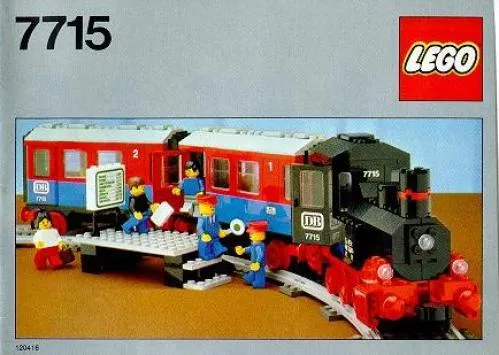 LEGO 7715-1 Push-Along Passenger Steam Train