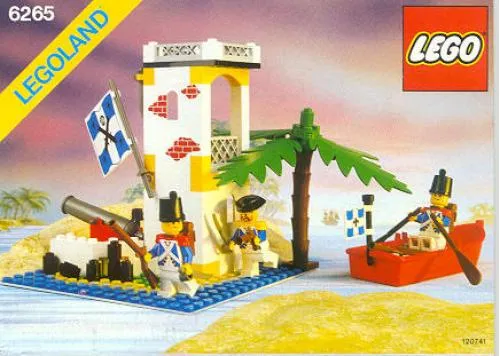 LEGO 6265-1 Sabre Island