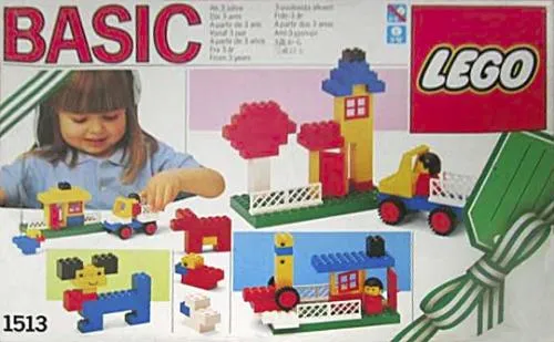 LEGO 1513-2 Basic Building Set Gift Item