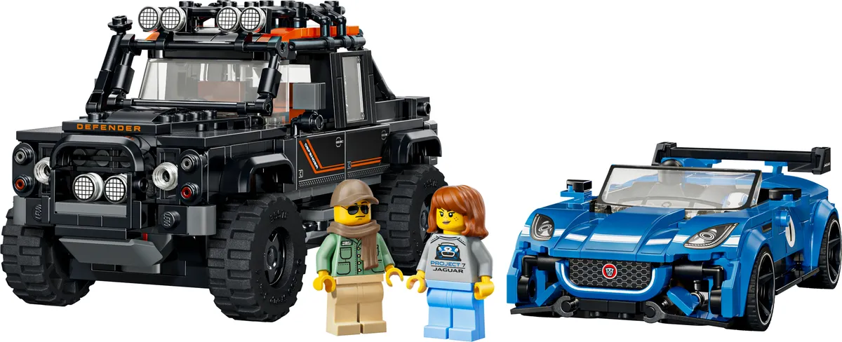 LEGO 77264-1 Jaguar Project 7 & Land Rover Defender