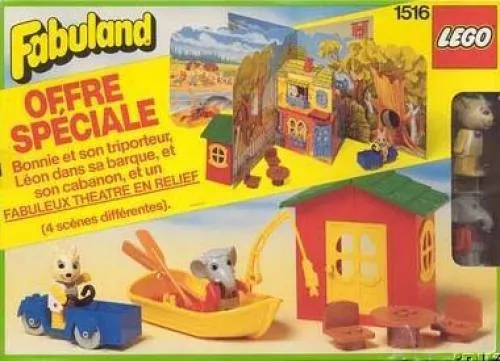 LEGO 1516-1 Theater with Play-Scenes