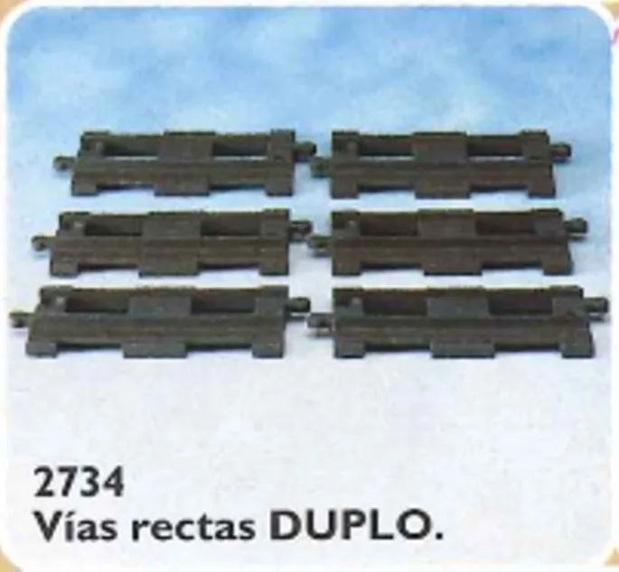 LEGO 2734-1 Straight Track (Straight Rails)