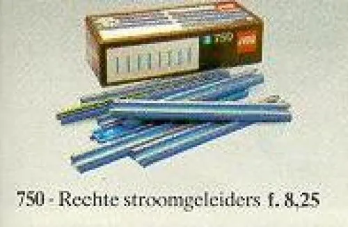 LEGO 750-1 8 Straight 12V Conducting Rails