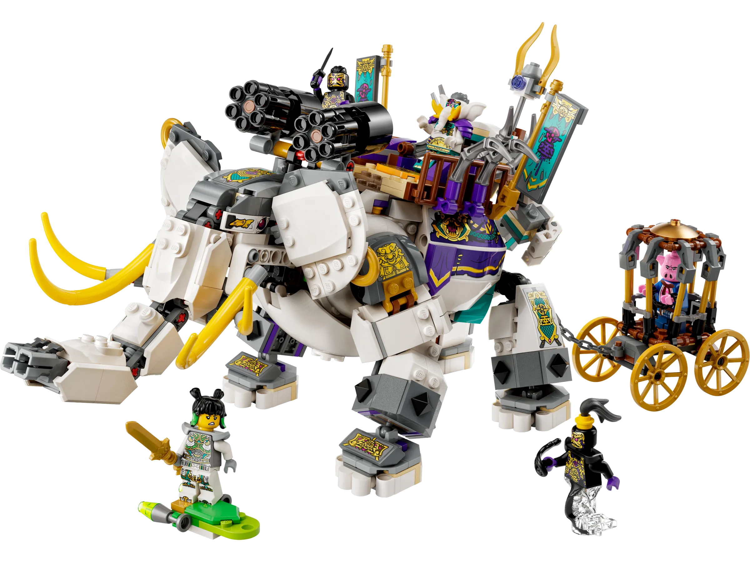 LEGO 80043-1 Yellow Tusk Elephant