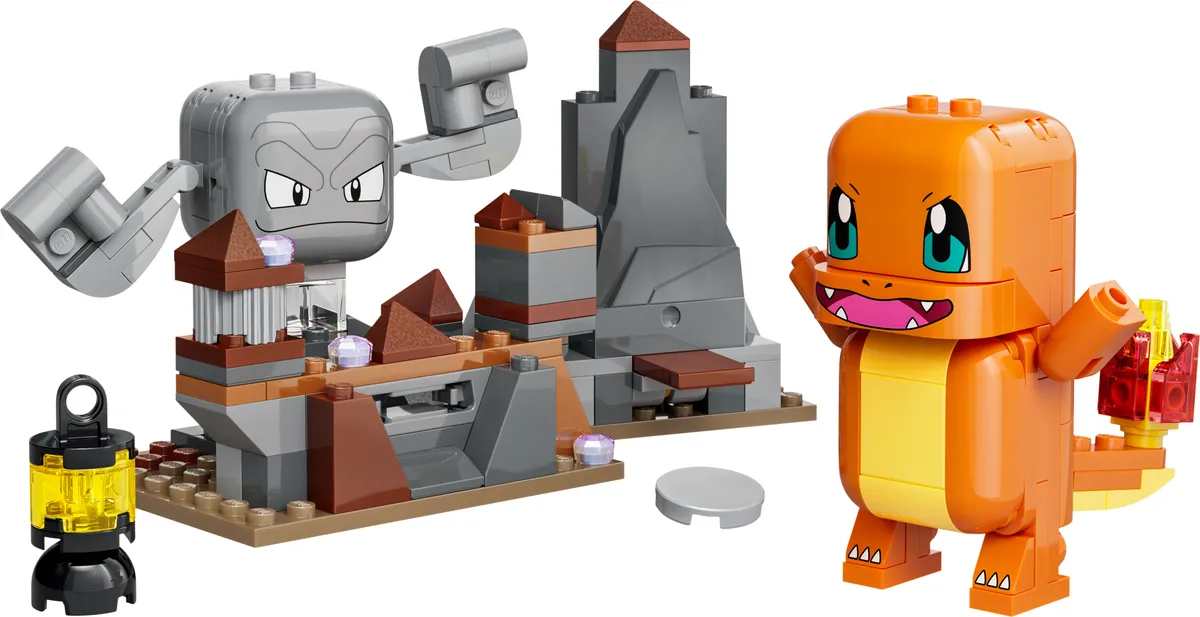 LEGO 72157-1 Charmander and Geodude's Cavern Clash