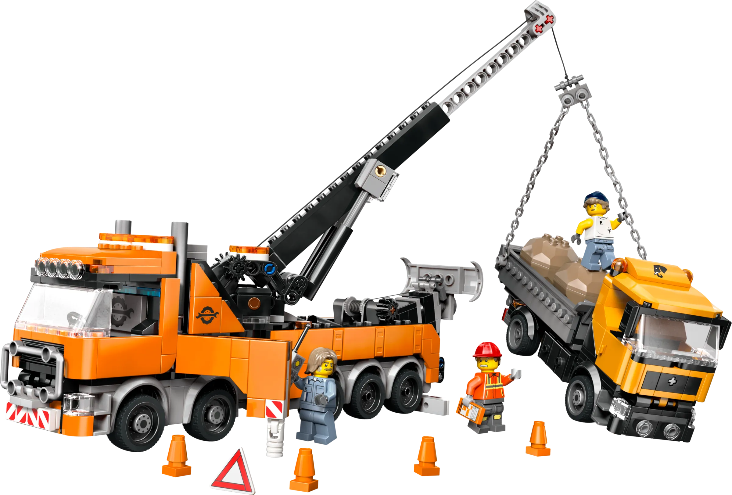 LEGO 60467-1 Heavy-Duty Recovery Tow Truck with Crane