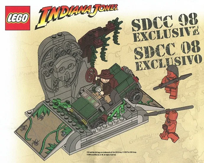 LEGO COMCON002-1 Indiana Jones Brickmaster Pack