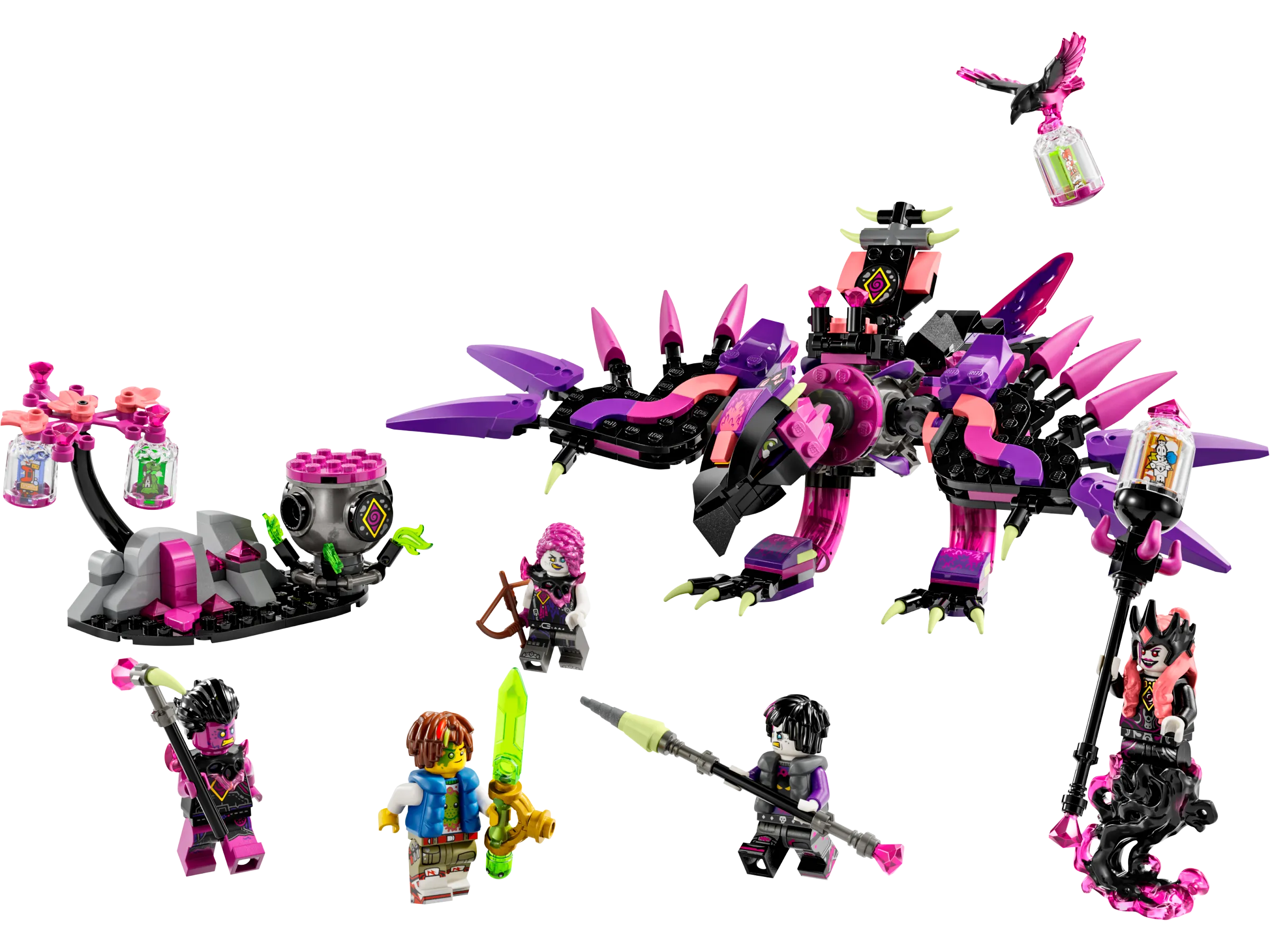 LEGO 71483-1 The Never Witch's Nightmare Creatures