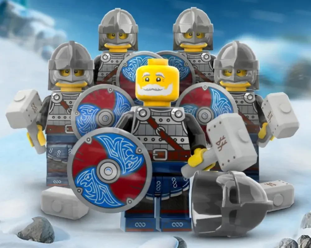LEGO EG00162-1 5 x Viking Villagers Bundle