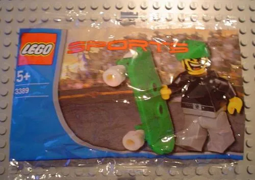 LEGO 3389-1 Skateboarder Bill Chupa Chups Promotional
