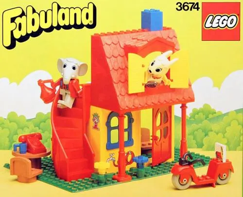 LEGO 3674-1 Bonnie Bunny's New House