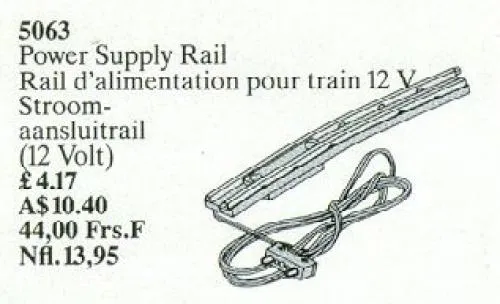 LEGO 5063-1 Power Supply Rail
