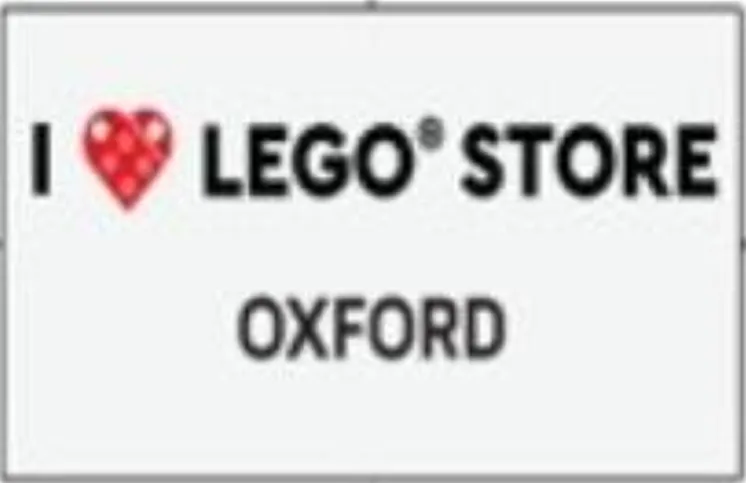 LEGO 6646265-1 I [Heart] LEGO Store Oxford Tile