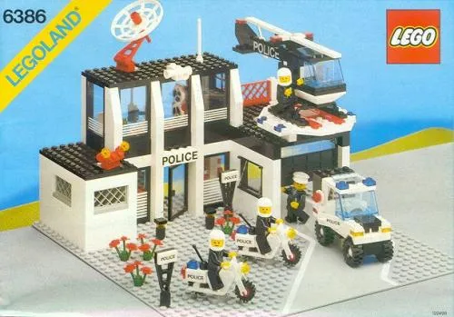 LEGO 6386-1 Police Command Base