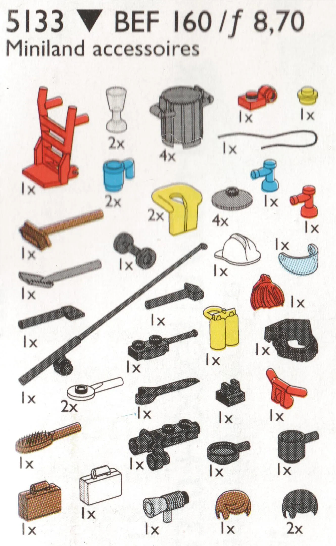 LEGO 5133-1 Town Accessories
