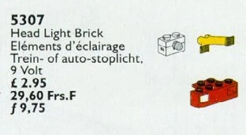 LEGO 5307-1 Head Light Brick