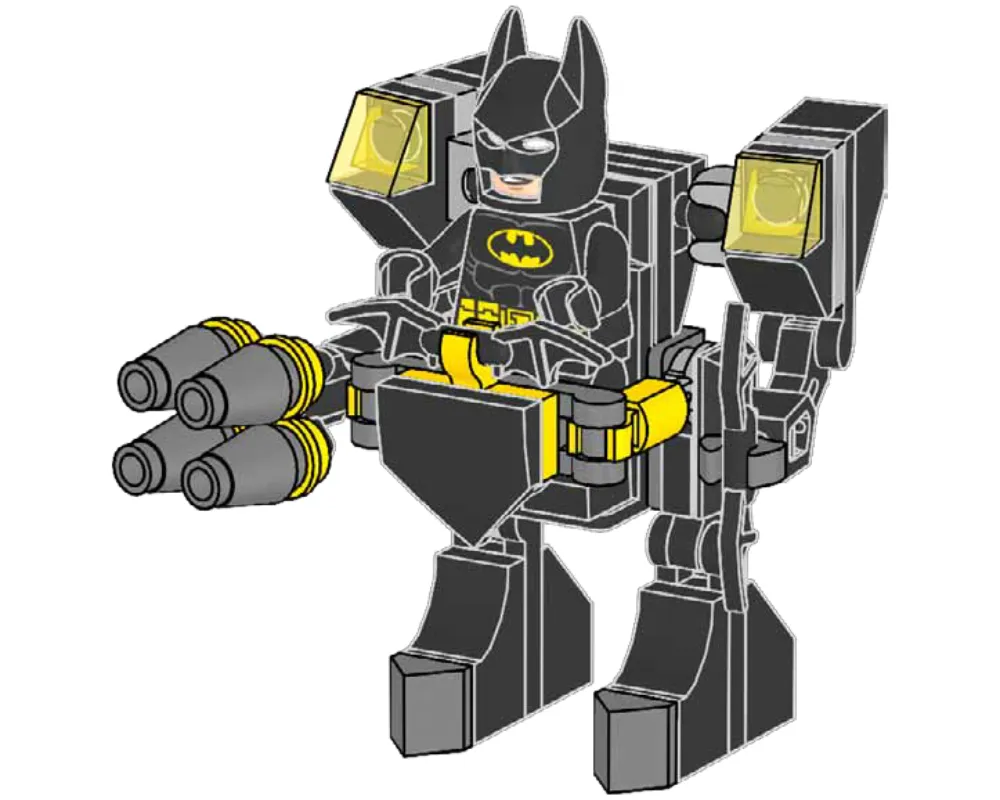 LEGO L0000209-1 Batman and Mega Mech