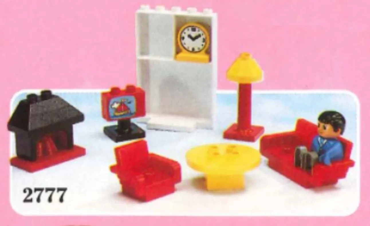 LEGO 2777-1 Living Room