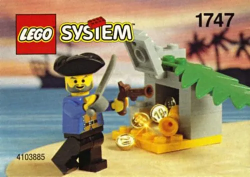 LEGO 1747-1 Treasure Surprise