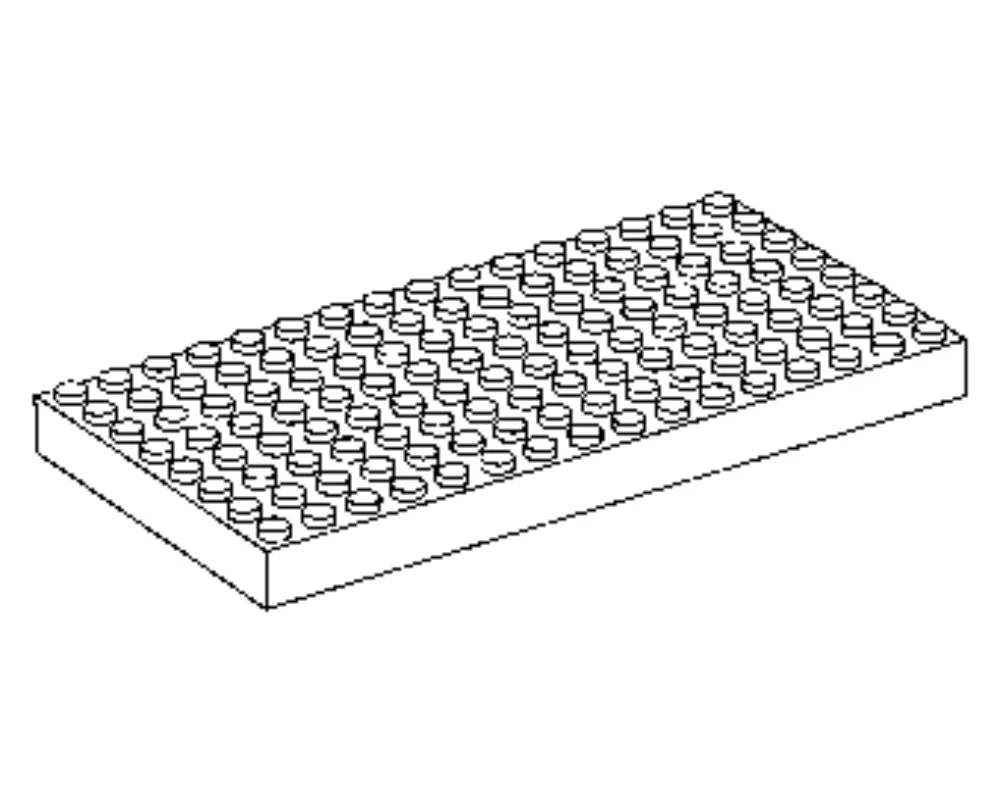 LEGO 9864-1 Green Building Plates