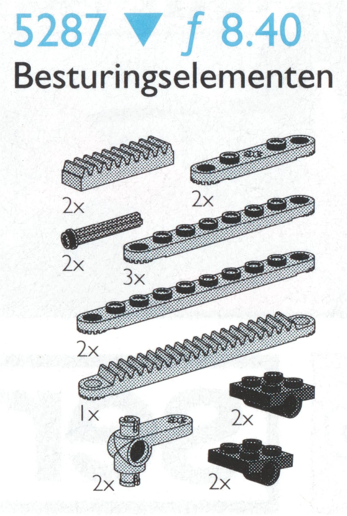 LEGO 5287-1 Plates & Gear Racks / Plates, Gear Racks etc.