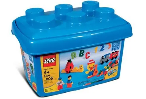 LEGO 4496-3 Fun with Building Tub - Reissue
