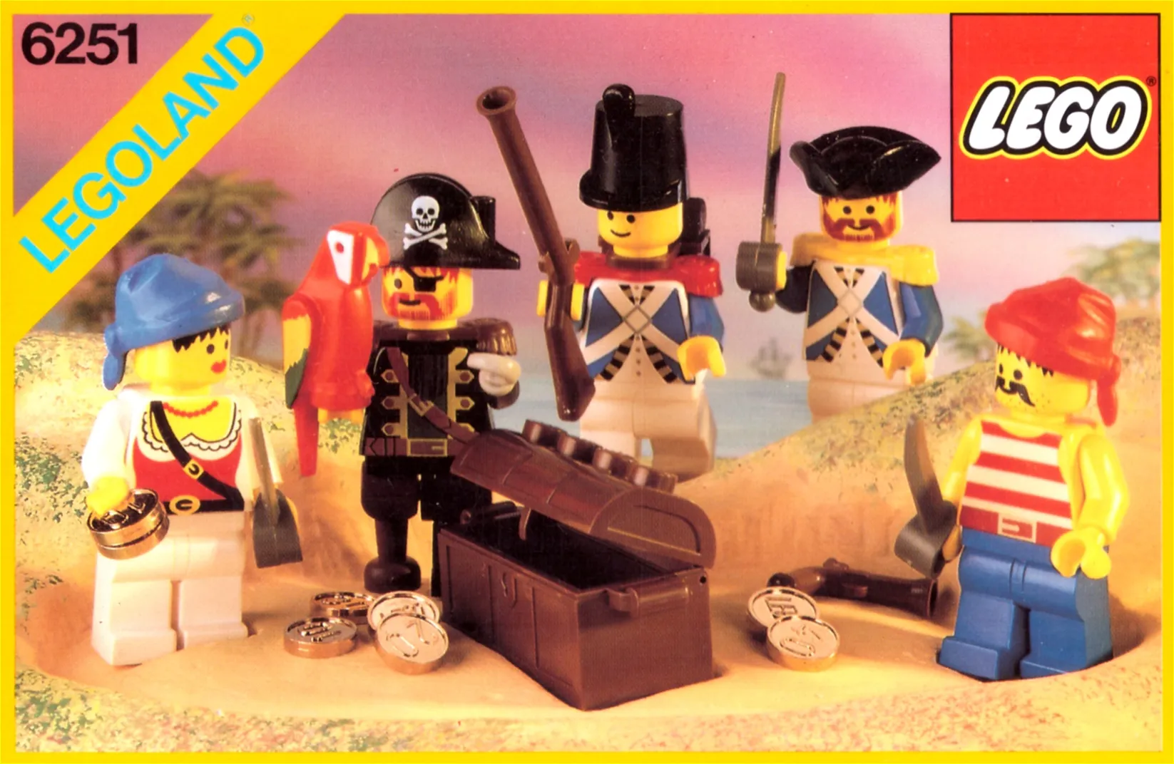 LEGO 6251-1 Pirate Mini Figures