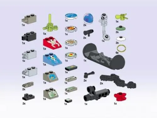 LEGO 3750-1 Life on Mars Accessories