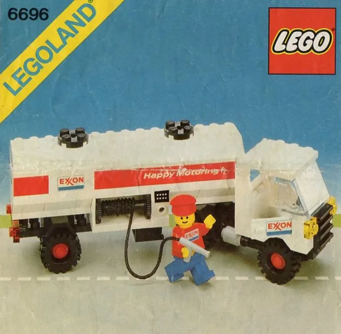 LEGO 6696-1 Exxon Fuel Tanker