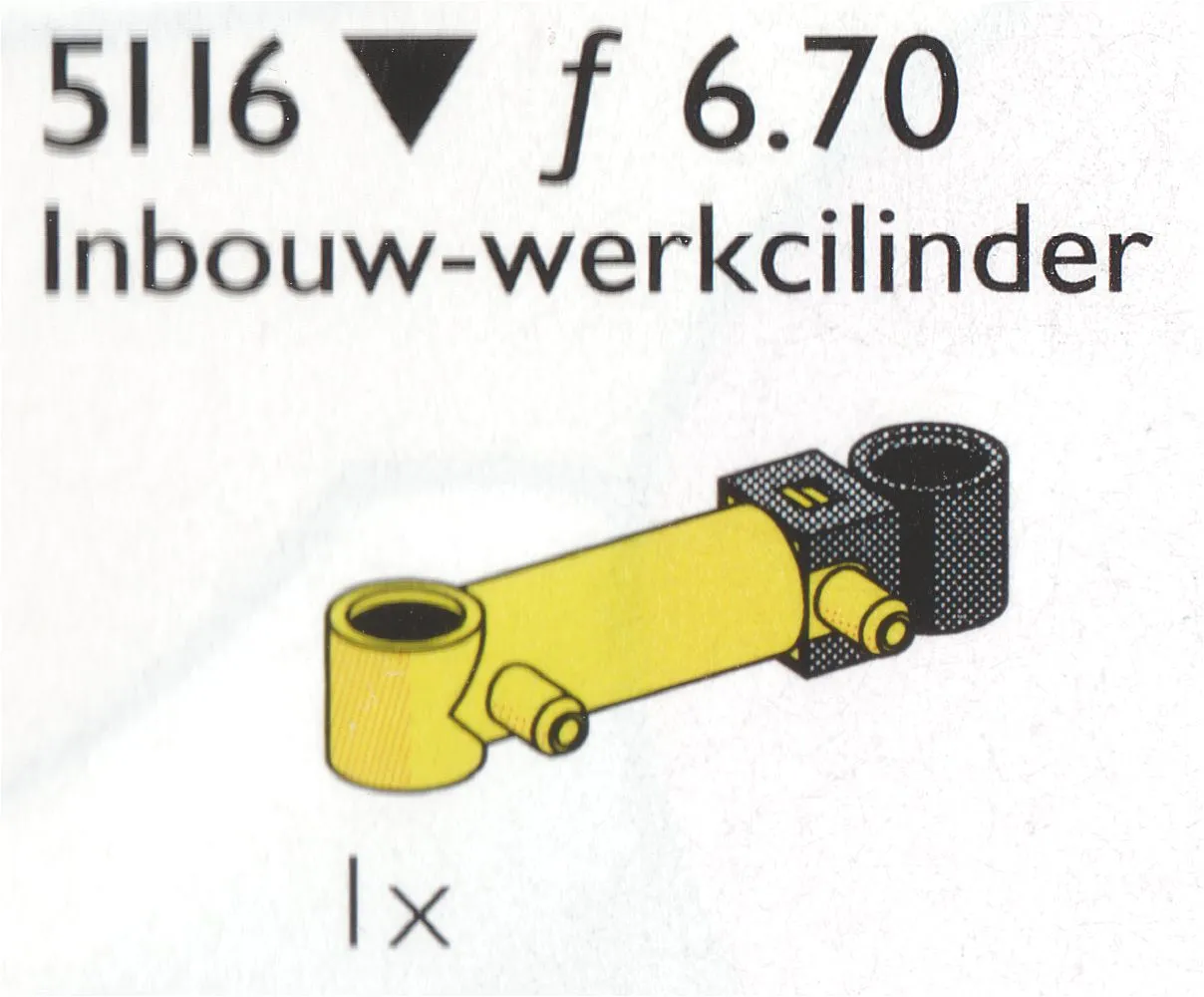 LEGO 5116-1 Pneumatic Cylinder 1.25