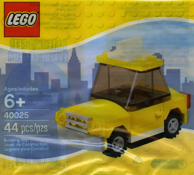 LEGO 40025-1 Yellow Cab