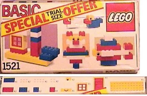 LEGO 1521-1 Basic Building Set Trial Size