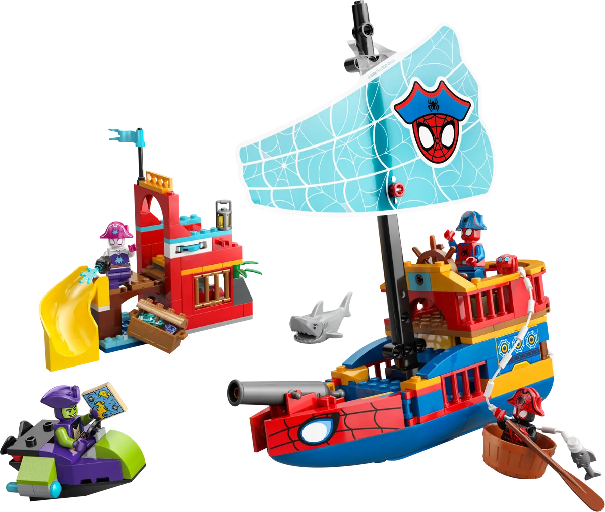 LEGO 11208-1 Team Spidey Pirate Ship
