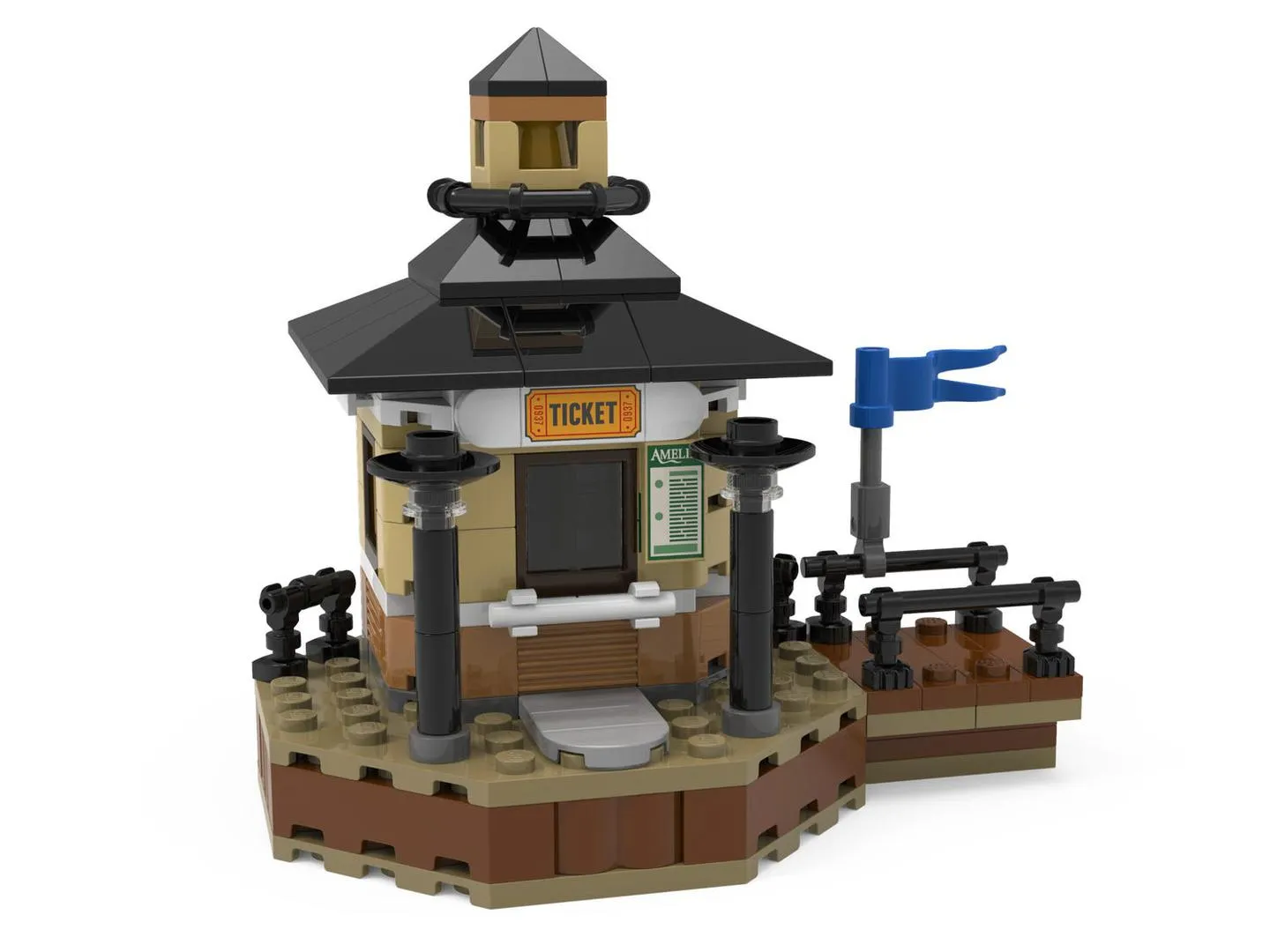LEGO 5009157-1 Amelia Ticket Booth