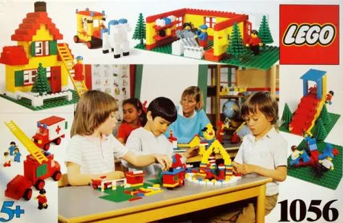 LEGO 1056-1 Basic School Pack - 773 elements with teacher's manual
